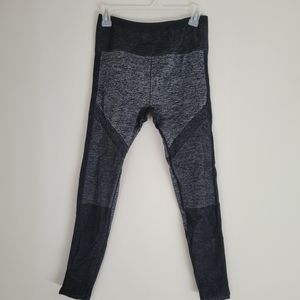 Black textured fabletics workout leggings